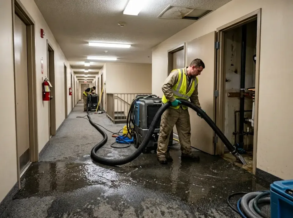 multi-unit-apartment-hallway-f-005 — frequently asked questions, Emergency Burst Pipe Water Extraction & Removal in Twin Fal…
